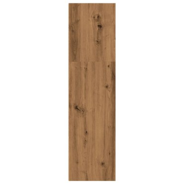 vidaXL Βιβλιοθήκη Αρτισιανή Δρυς 40x30x114cm από Επεξεργασμένο Ξύλο 1 τεμ.