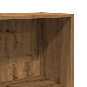 vidaXL Βιβλιοθήκη Αρτισιανή Δρυς 40x30x114cm από Επεξεργασμένο Ξύλο 1 τεμ.