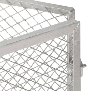 vidaXL Κομποστοποιητής Κήπου 85 x 85 x 70 εκ. Γαλβανισμένος Σίδηρος