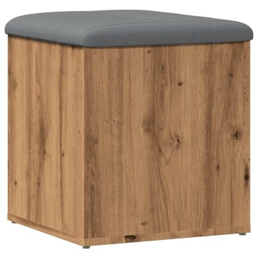 Πάγκος αποθήκευσης vidaXL Artisan Oak 42x42x45cm Κατασκευασμένο ξύλο