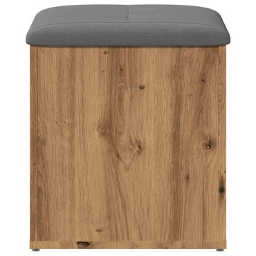 Πάγκος αποθήκευσης vidaXL Artisan Oak 42x42x45cm Κατασκευασμένο ξύλο