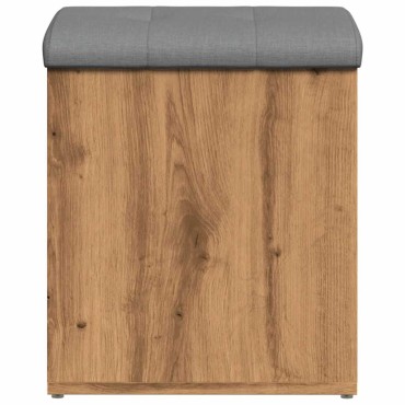 Πάγκος αποθήκευσης vidaXL Artisan Oak 42x42x45cm Κατασκευασμένο ξύλο