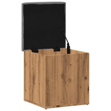 Πάγκος αποθήκευσης vidaXL Artisan Oak 42x42x45cm Κατασκευασμένο ξύλο