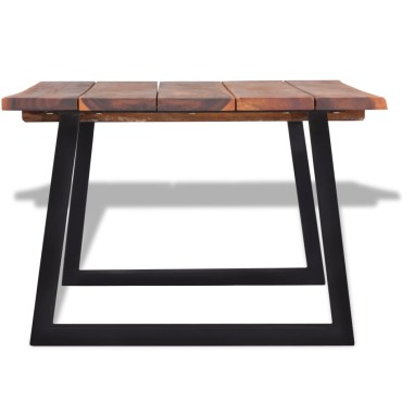 vidaXL Τραπεζάκι Σαλονιού 110x60x40cm από Μασίφ Ξύλο Ακακίας 1 τεμ.