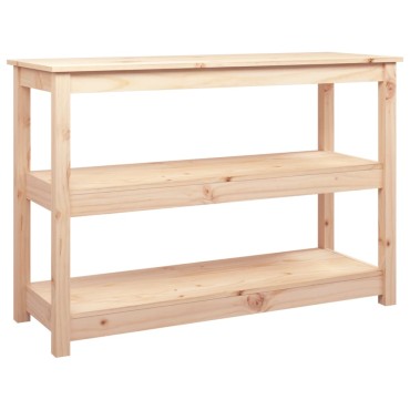 vidaXL Τραπέζι Κονσόλα 110x40x74cm από Μασίφ Ξύλο Πεύκου 1 τεμ.