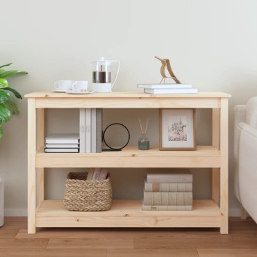 vidaXL Τραπέζι Κονσόλα 110x40x74cm από Μασίφ Ξύλο Πεύκου 1 τεμ.