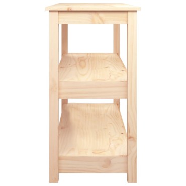 vidaXL Τραπέζι Κονσόλα 110x40x74cm από Μασίφ Ξύλο Πεύκου 1 τεμ.