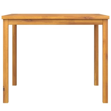 vidaXL Τραπεζαρία Κήπου 90x90x74cm από Μασίφ Ξύλο Ακακίας 1 τεμ.