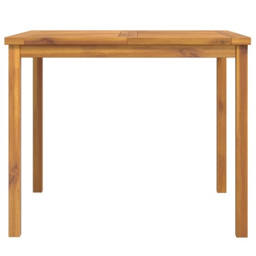 vidaXL Τραπεζαρία Κήπου 90x90x74cm από Μασίφ Ξύλο Ακακίας 1 τεμ.