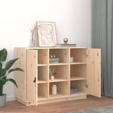 vidaXL Ντουλάπι 100x40x75cm από Μασίφ Ξύλο Πεύκου 1 τεμ.