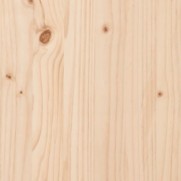 vidaXL Ντουλάπι 100x40x75cm από Μασίφ Ξύλο Πεύκου 1 τεμ.