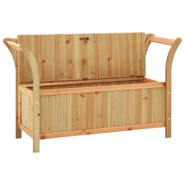vidaXL Πάγκος 107x45x75,5cm από Μασίφ Ξύλο Ελάτης 1 τεμ.