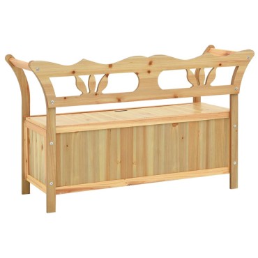 vidaXL Πάγκος 107x45x75,5cm από Μασίφ Ξύλο Ελάτης 1 τεμ.