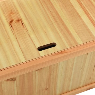 vidaXL Πάγκος 107x45x75,5cm από Μασίφ Ξύλο Ελάτης 1 τεμ.