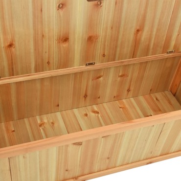 vidaXL Πάγκος 107x45x75,5cm από Μασίφ Ξύλο Ελάτης 1 τεμ.