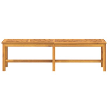 vidaXL Παγκάκι Κήπου από Μασίφ Ξύλο Ακακίας 150x35x45cm 1 τεμ.