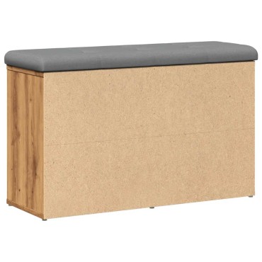 Πάγκος παπουτσιών vidaXL Artisan Oak 82x32x50cm Κατασκευασμένο ξύλο