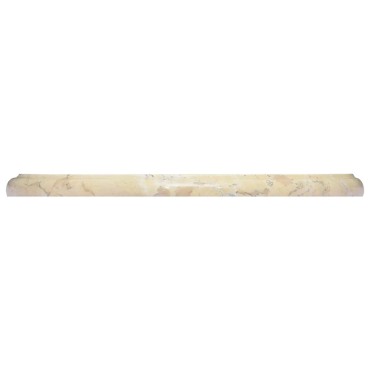vidaXL Επιφάνεια Τραπεζιού Κρεμ 40x2,5cm Μαρμάρινη 1 τεμ.