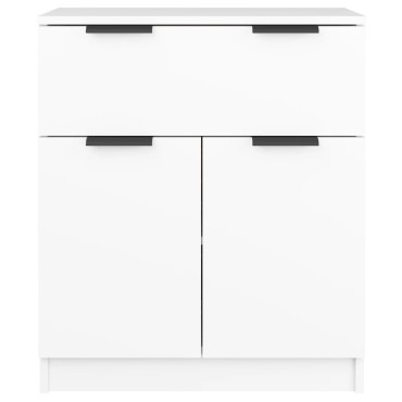 vidaXL Ντουλάπι Λευκό 60x30x70cm από Επεξεργασμένο Ξύλο 1 τεμ.