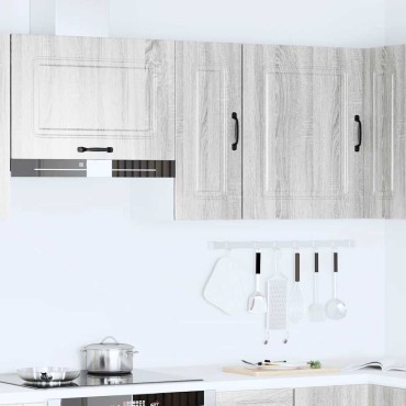 vidaXL Ντουλάπι τοίχου κουζίνας "Kalmar" Γκρι Sonoma 30x31x60 cm 1 τεμ.
