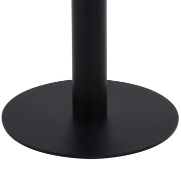 vidaXL Τραπέζι Bistro Σκούρο Καφέ 50x50cm από MDF 1 τεμ.