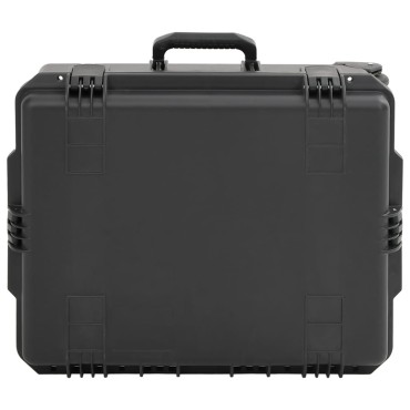 vidaXL Θήκη Πτήσης Φορητή Μαύρη 62,5x50x28,5 εκ. από Πολυπροπυλένιο
