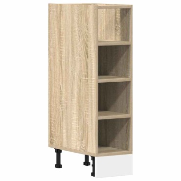 vidaXL Ντουλάπι Δαπέδου Riga Sonoma Δρυς 20x44,5x81,5cm Ξύλο 1 τεμ.