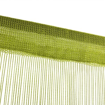 vidaXL Κουρτίνες με Κρόσσια 2 τεμ. Πράσινες 140x250cm