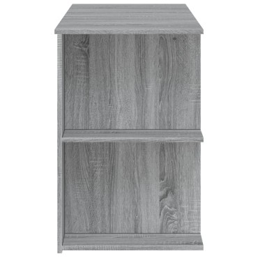 vidaXL Γραφείο Γκρι Sonoma 140x50x75cm από Επεξεργασμένο Ξύλο 1 τεμ.