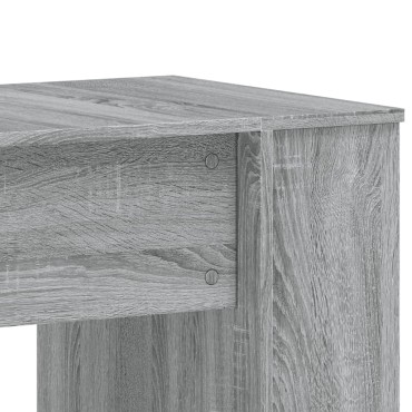 vidaXL Γραφείο Γκρι Sonoma 140x50x75cm από Επεξεργασμένο Ξύλο 1 τεμ.