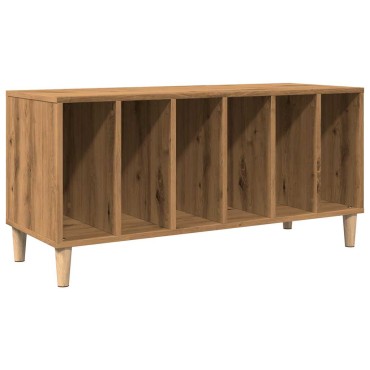 vidaXL Έπιπλο Δίσκων τεχνίτης Δρυς 100x38x48cm από Επεξεργασμένο Ξύλο 1 τεμ.