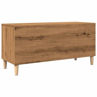 vidaXL Έπιπλο Δίσκων τεχνίτης Δρυς 100x38x48cm από Επεξεργασμένο Ξύλο 1 τεμ.