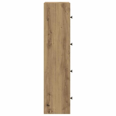 vidaXL Βιβλιοθήκη Αρτισιανή Δρυς 40x24x102cm Επεξ. Ξύλο 1 τεμ.