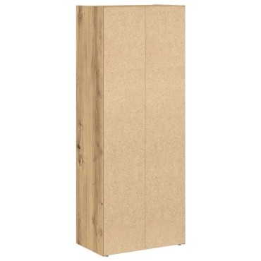 vidaXL Βιβλιοθήκη Αρτισιανή Δρυς 40x24x102cm Επεξ. Ξύλο 1 τεμ.