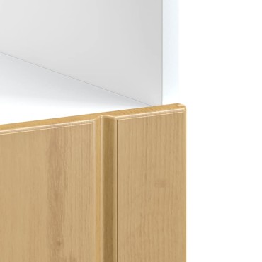 ντουλάπι φούρνου vidaXL "Lucca" Artisan Oak Engineered Wood 60x46x81,5cm