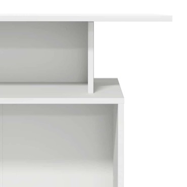 vidaXL Γραφείο Υποδοχής Λευκό 100x40x104cm από Τεχνητό Ξύλο 1 τεμ.