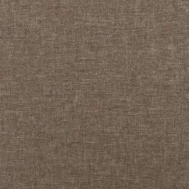 vidaXL Πάγκος Taupe 100x35x41cm Υφασμάτινος 1 τεμ.