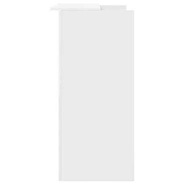 vidaXL Γραφείο Υποδοχής Λευκό 100x50x103,5cm από Τεχνητό Ξύλο 1 τεμ.