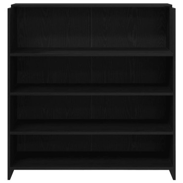 vidaXL Γραφείο Υποδοχής Μαύρη Δρυς 100x50x103,5cm από Τεχνητό Ξύλο 1 τεμ.