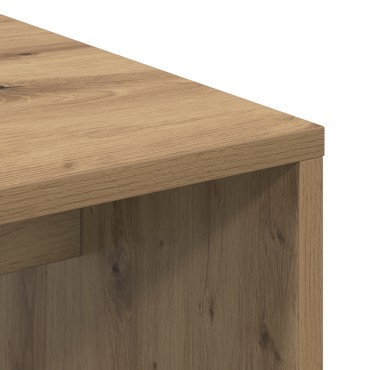 vidaXL Γραφείο Artisan Oak 133.5x50x124cm 2 τμχ. 1 τεμ.