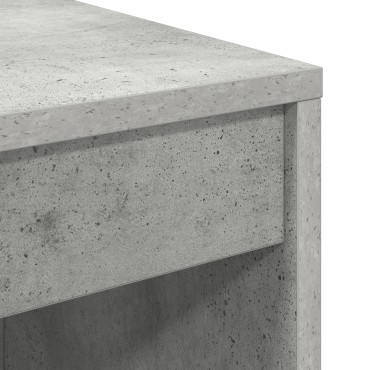 vidaXL Γραφείο Σκυρόδεμα Γκρι 135,5x40x127cm 2 τμχ. 1 τεμ.