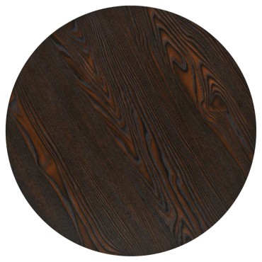 vidaXL Τραπέζι Bistro Στρογγυλό Σκούρο Σταχτί 60x75cm MDF / Ατσάλι 1 τεμ.