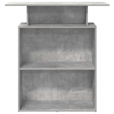 vidaXL Γραφείο υποδοχής 100x40x104cm Επεξεργασμένο Ξύλο 1 τεμ.