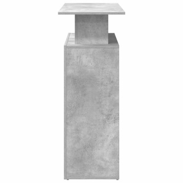 vidaXL Γραφείο υποδοχής 100x40x104cm Επεξεργασμένο Ξύλο 1 τεμ.