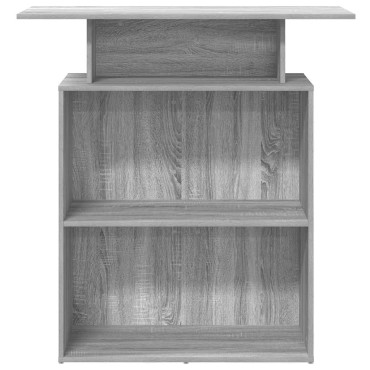 vidaXL Γραφείο υποδοχής 100x40x104cm Επεξεργασμένο Ξύλο 1 τεμ.