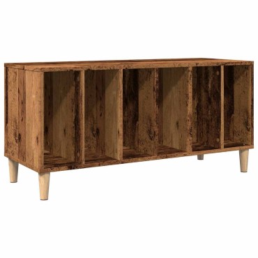 vidaXL Έπιπλο Δίσκων Παλιό Ξύλο 100x38x48cm από Επεξεργασμένο Ξύλο 1 τεμ.