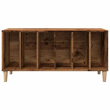 vidaXL Έπιπλο Δίσκων Παλιό Ξύλο 100x38x48cm από Επεξεργασμένο Ξύλο 1 τεμ.