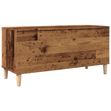vidaXL Έπιπλο Δίσκων Παλιό Ξύλο 100x38x48cm από Επεξεργασμένο Ξύλο 1 τεμ.