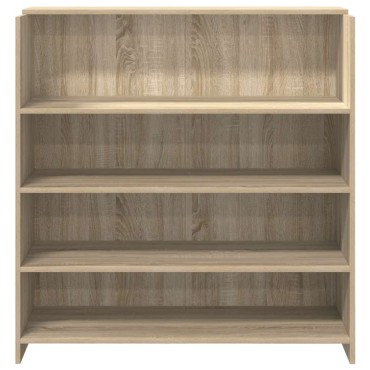 vidaXL Γραφείο Υποδοχής από Ξύλο Sonoma Δρυς 100x50x103,5cm από Τεχνητό Ξύλο 1 τεμ.