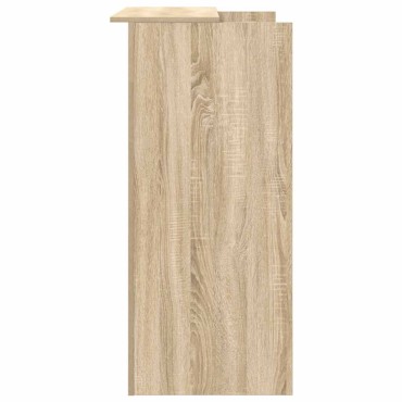 vidaXL Γραφείο Υποδοχής από Ξύλο Sonoma Δρυς 100x50x103,5cm από Τεχνητό Ξύλο 1 τεμ.